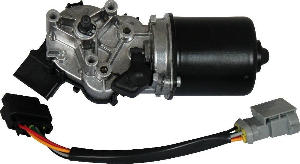 Clio 2-II Ön Cam Silgi Silecek Motoru - İthal (Garantili Ürün) - 7701207956-7701045186-2