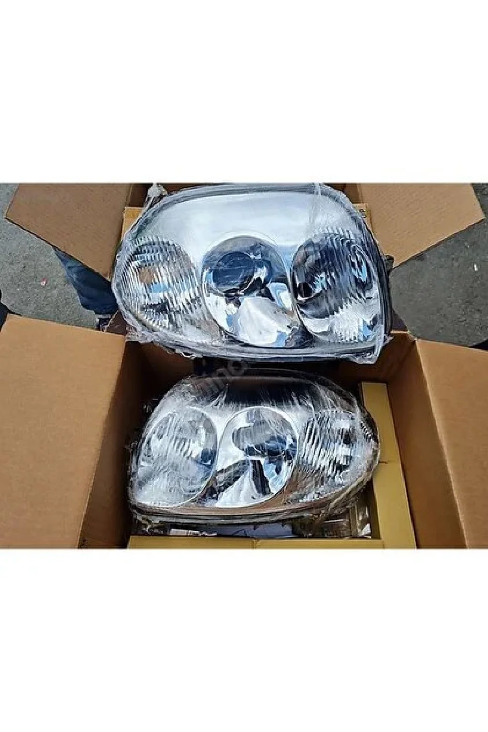 Renault Clio 2 1.2 16V Mercekli Far Takımı (Çift Optik) Depo - 7701045175