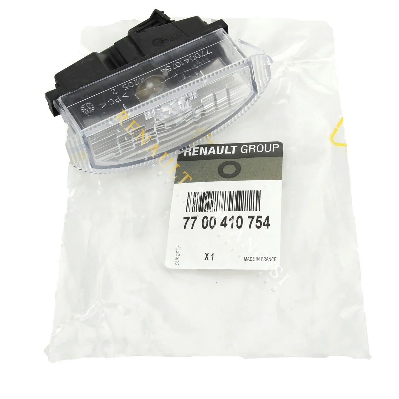 Renault Clio 2 Hatchback Plaka Aydınlatma Lambası Komple - Renault Mais - 7700410754